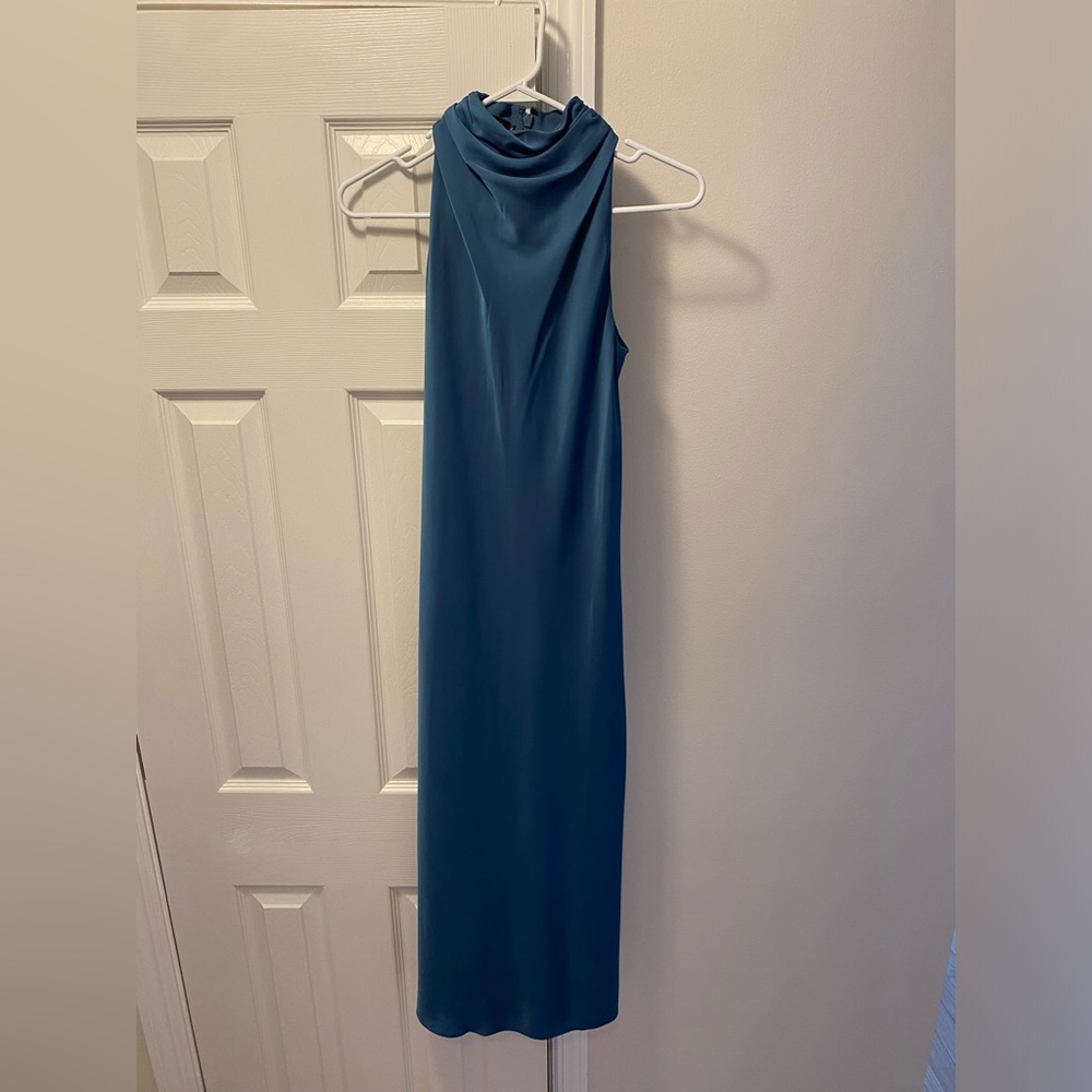 Ted Baker Cowl Neck Sleeveless Midi Dress